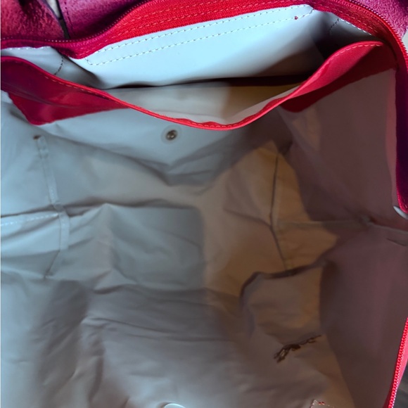 Longchamp Pliage tote Red, Polyamide Authentic - Picture 11 of 13